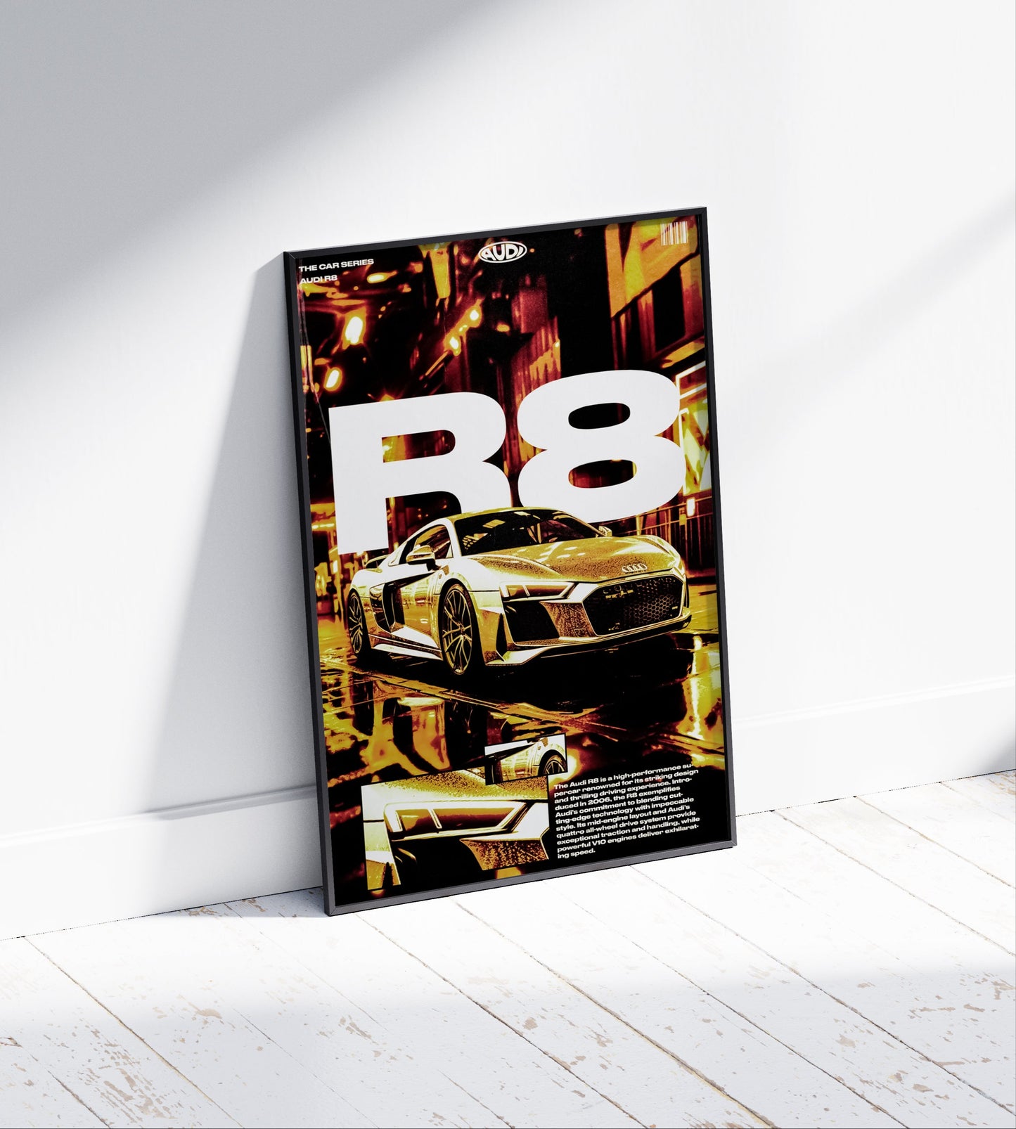 Audi R8 Poster