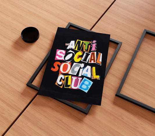 Anti Social Club Poster