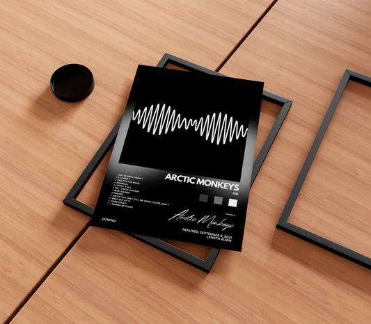 Arctic Monkeys 'AM' Album Poster