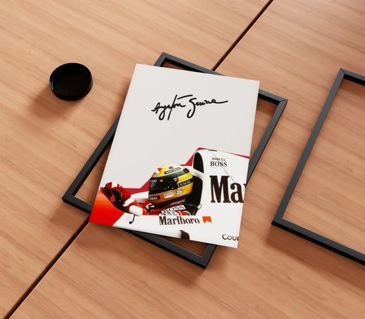 Ayrton Senna Poster