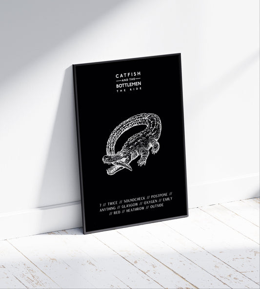 Catfish And The Bottlemen 'The Ride' Album Poster