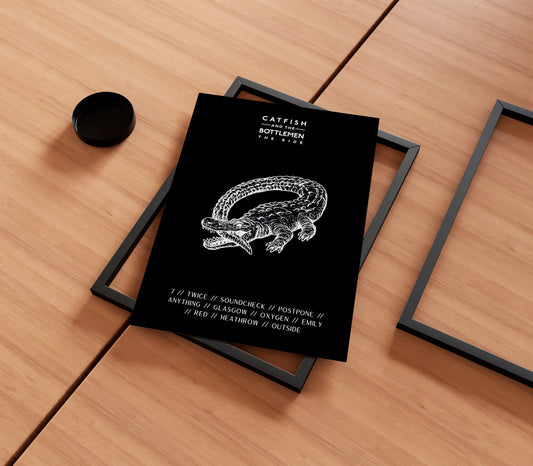 Catfish And The Bottlemen 'The Ride' Album Poster