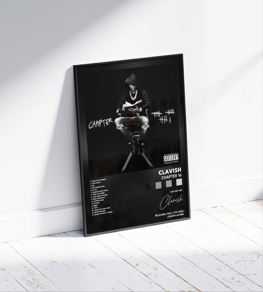 Clavish 'Chapter 16' Album Poster