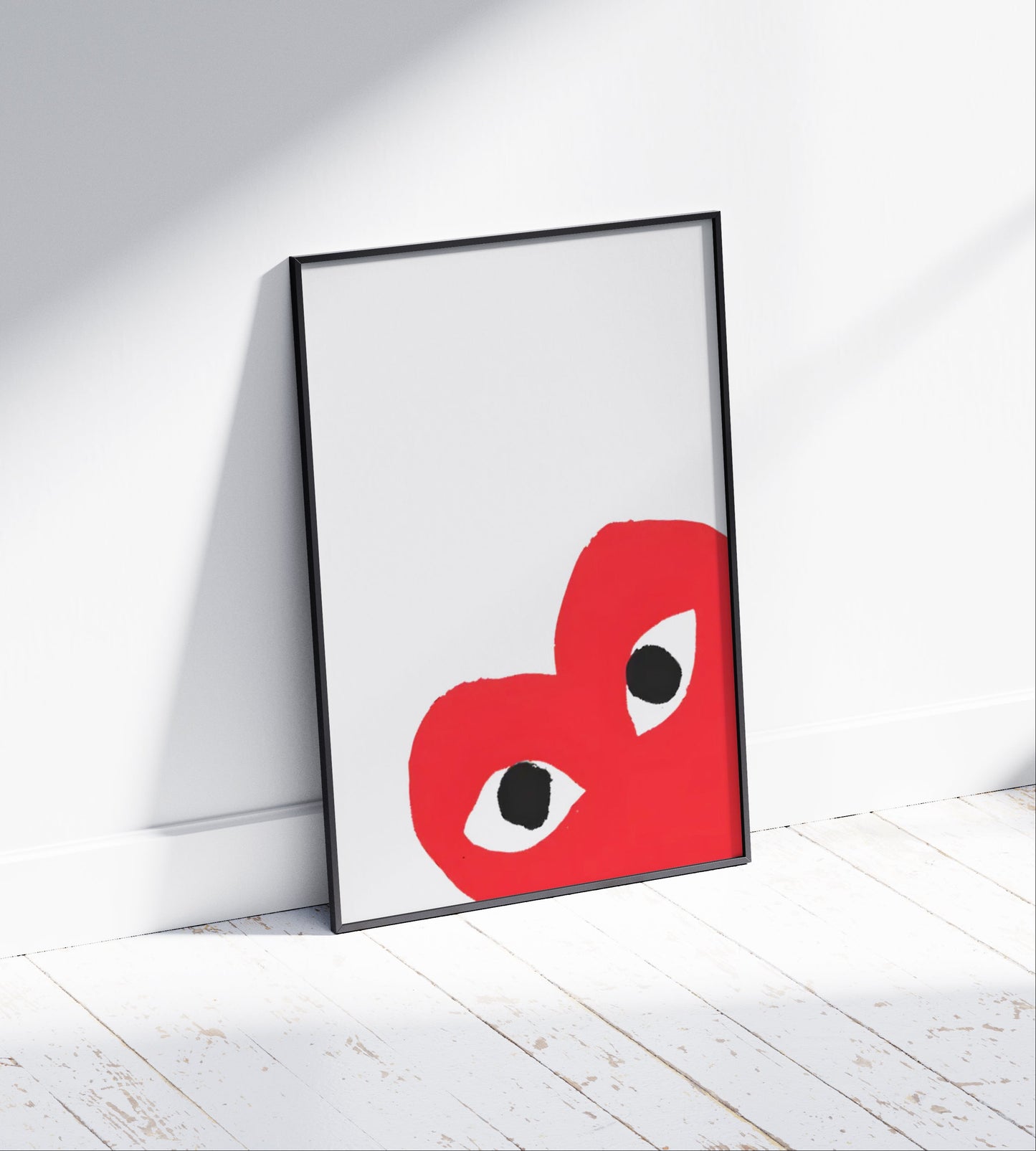 Comme des Garcons Heart Poster