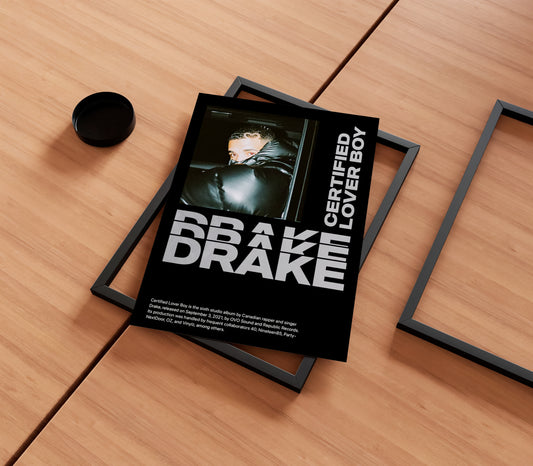 Drake 'Certified Lover Boy' Poster