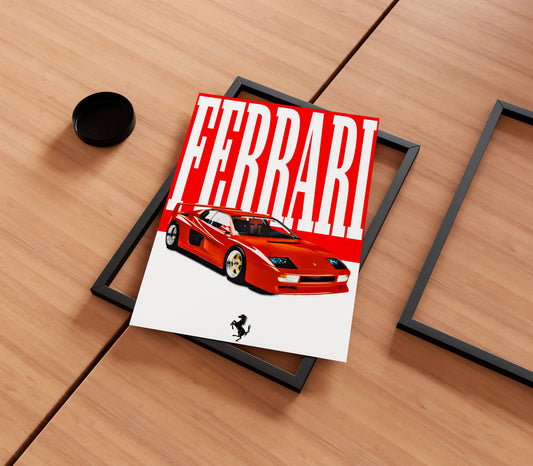 Ferrari Poster
