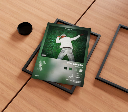 Ken Carson 'Project X' Album Poster