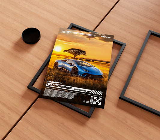 Lamborghini Huracan Poster