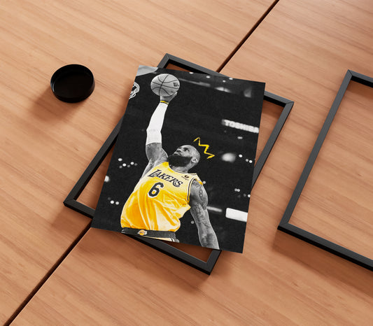 Lebron James Poster