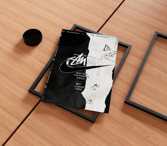 Nike x Stussy Poster