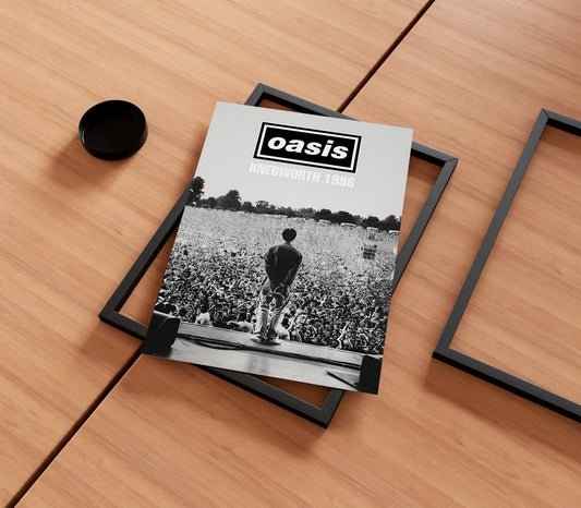 Oasis 'Knebworth 1996' Poster