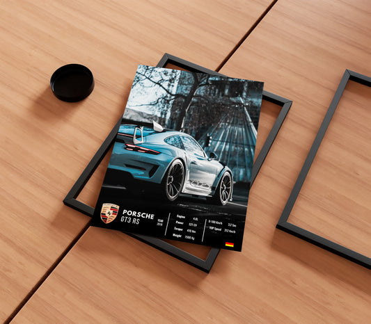 Porsche GT3 RS Poster