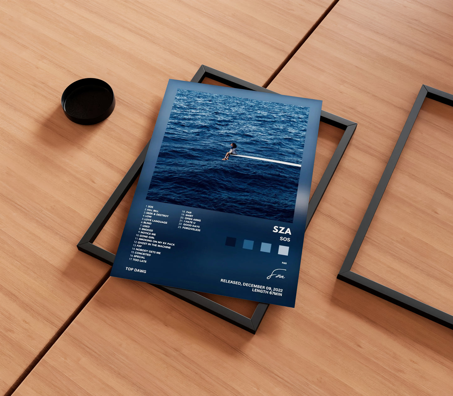 SZA 'SOS' Album Poster