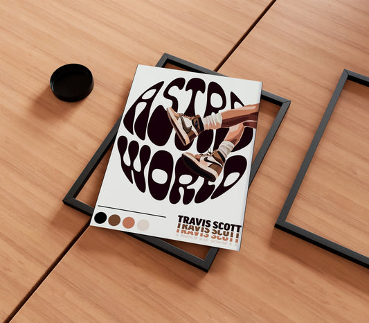 Travis Scott 'Astroworld' Poster