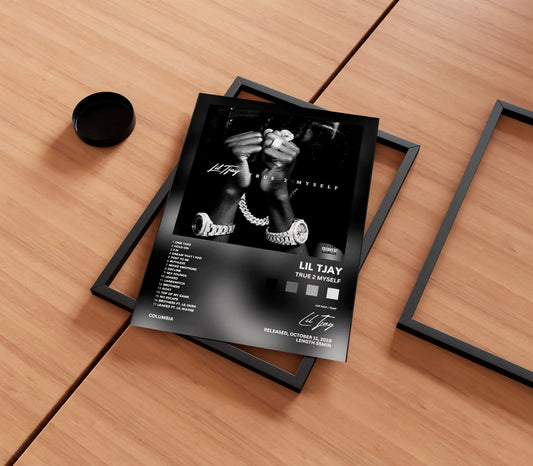 Lil Tjay 'True 2 Myself' Album Poster