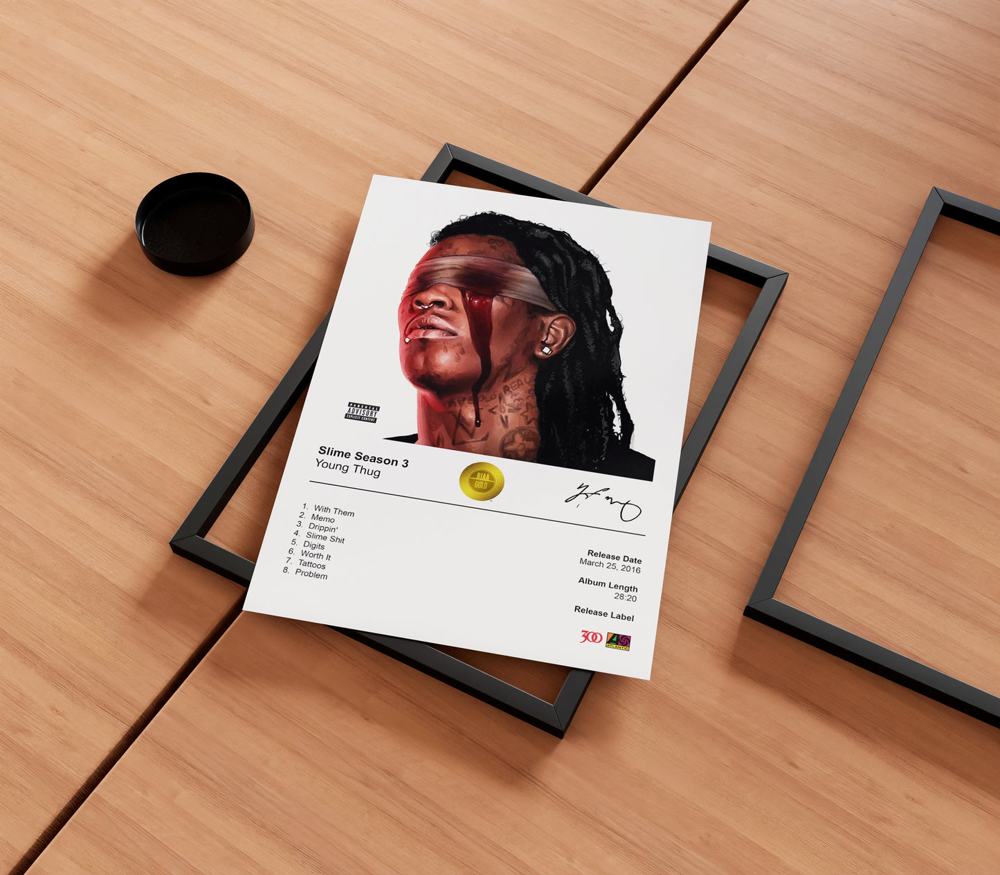 Young Thug 'Slime Season 3' Album Poster