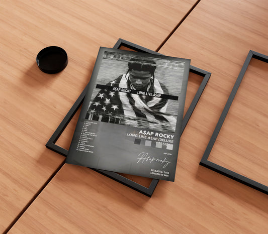 ASAP Rocky 'Long.Live.A$ap' Album Poster