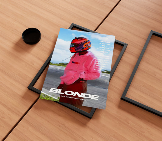 Frank Ocean 'Blonde' Album Poster