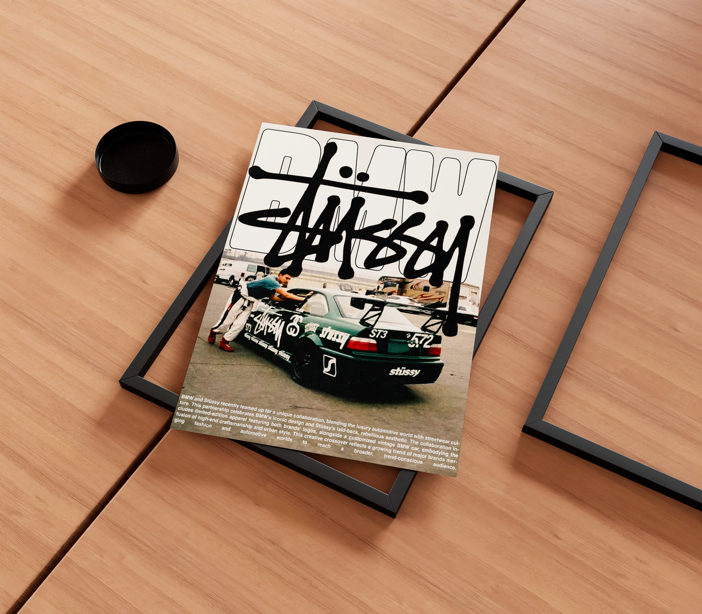 Stussy x BMW Poster