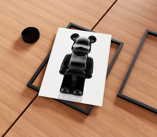 Bearbrick Black Poster