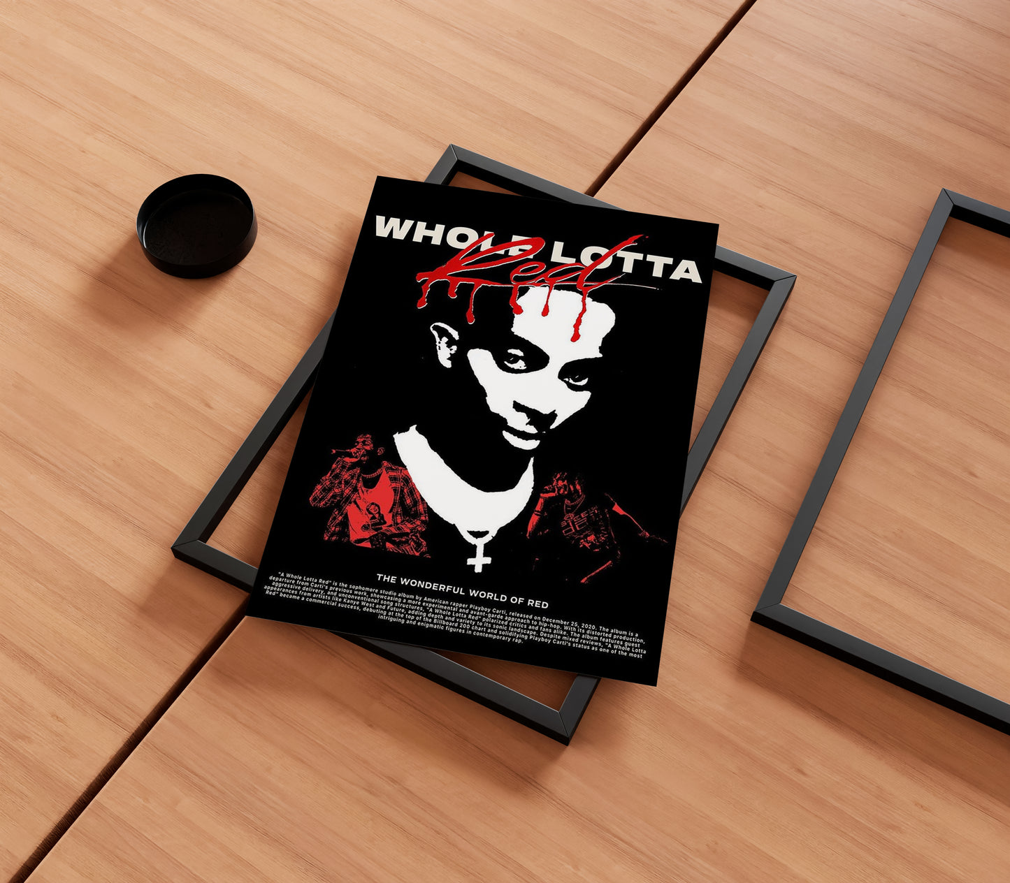 Playboi Carti 'Whole Lotta Red' Poster