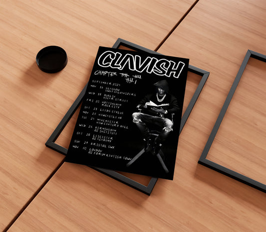 Clavish 'Tour' Poster