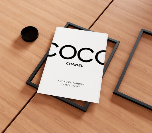 Coco Chanel Poster