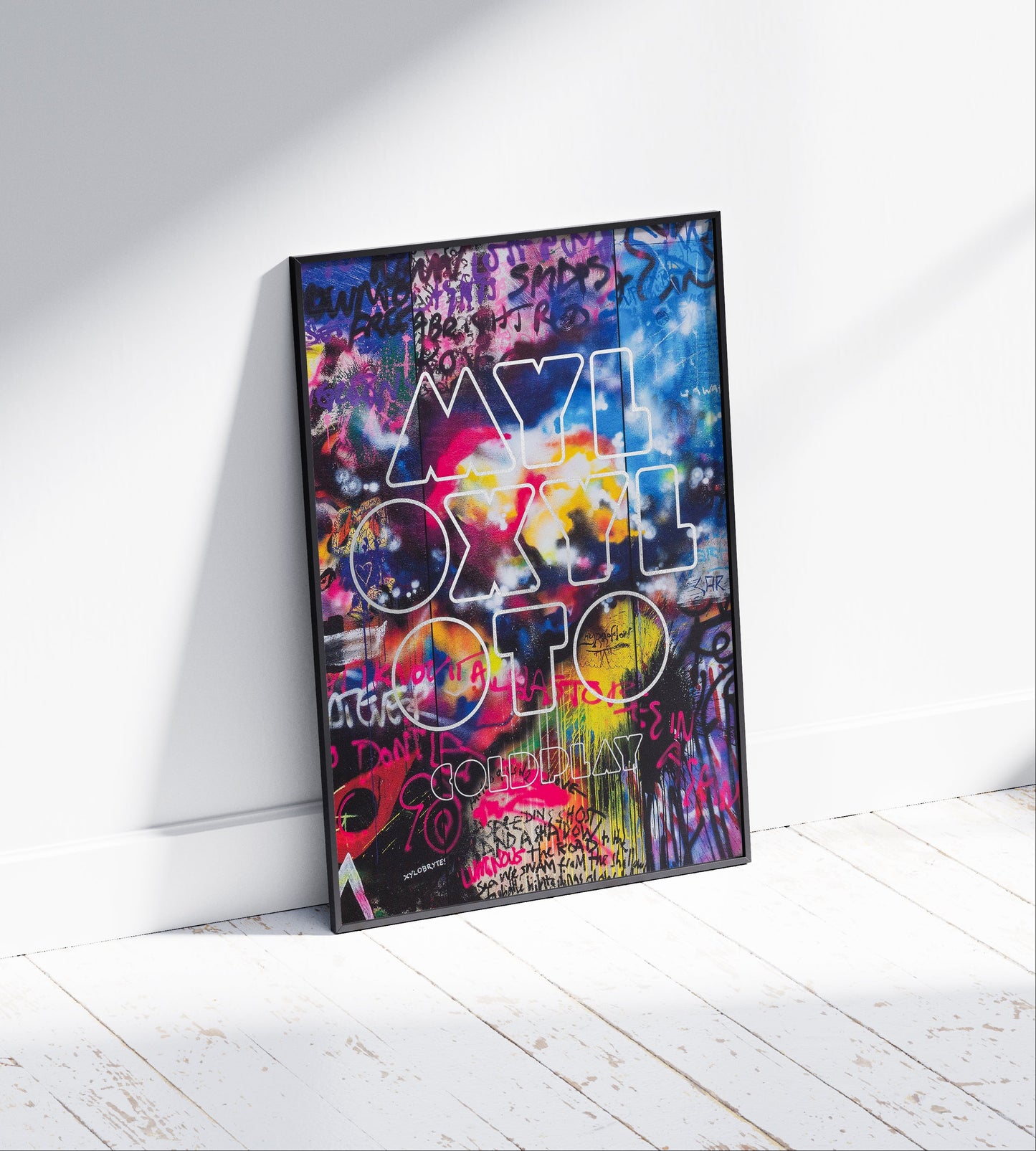 Coldplay 'Mylo Xyloto' Poster
