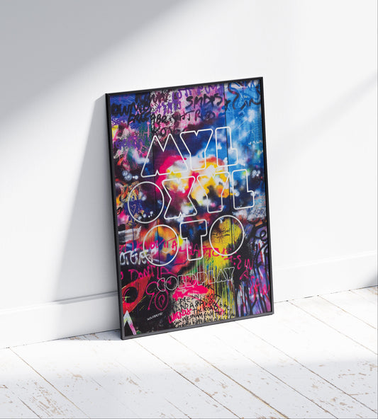 Coldplay 'Mylo Xyloto' Poster