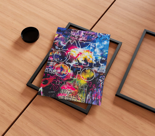 Coldplay 'Mylo Xyloto' Poster