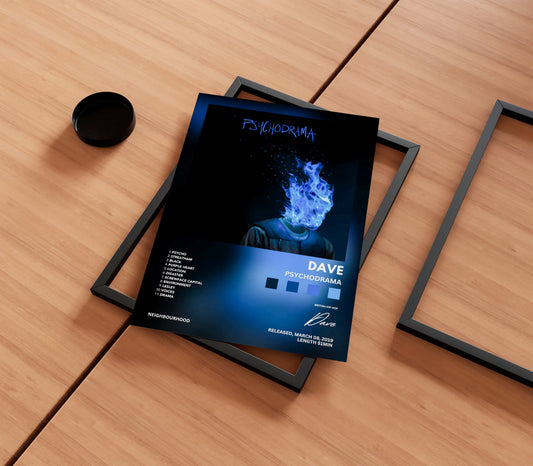 Santan Dave 'Psychodrama' Album Poster
