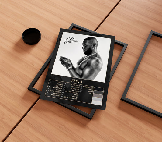 Headie One 'Edna' Album Poster