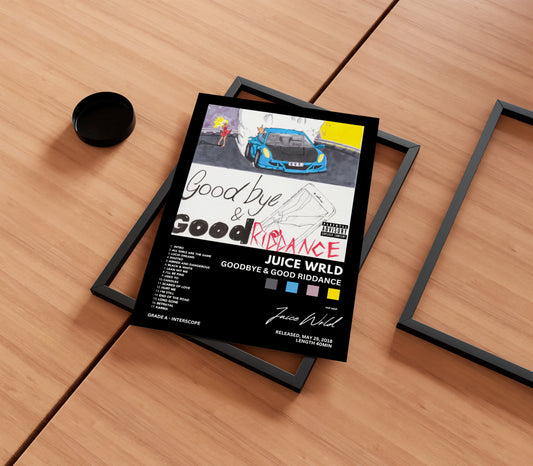 Juice Wrld 'Goodbye & Good Riddance' Album Poster