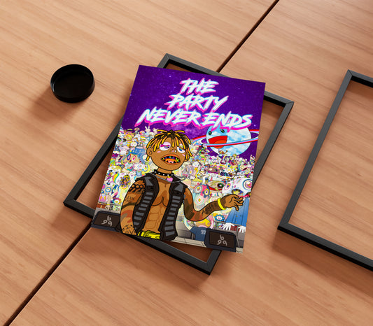 Juice Wrld 'Party Never Ends' Poster