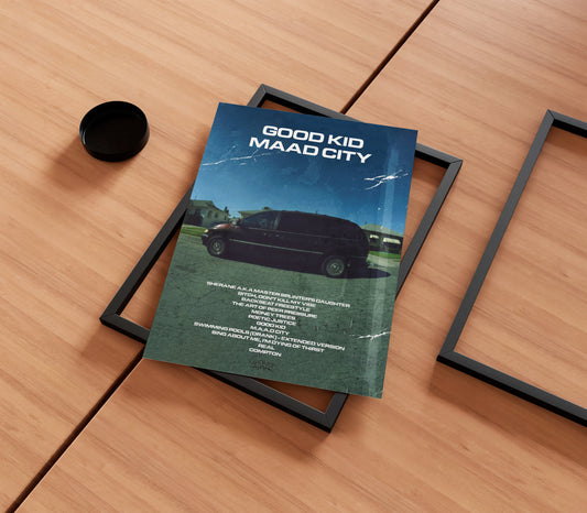 Kendrick Lamar 'Good Kid Mad City' Poster