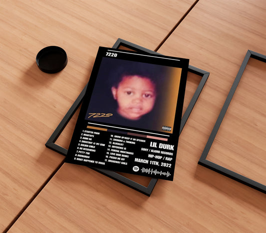 Lil Durk '7220' Album Poster