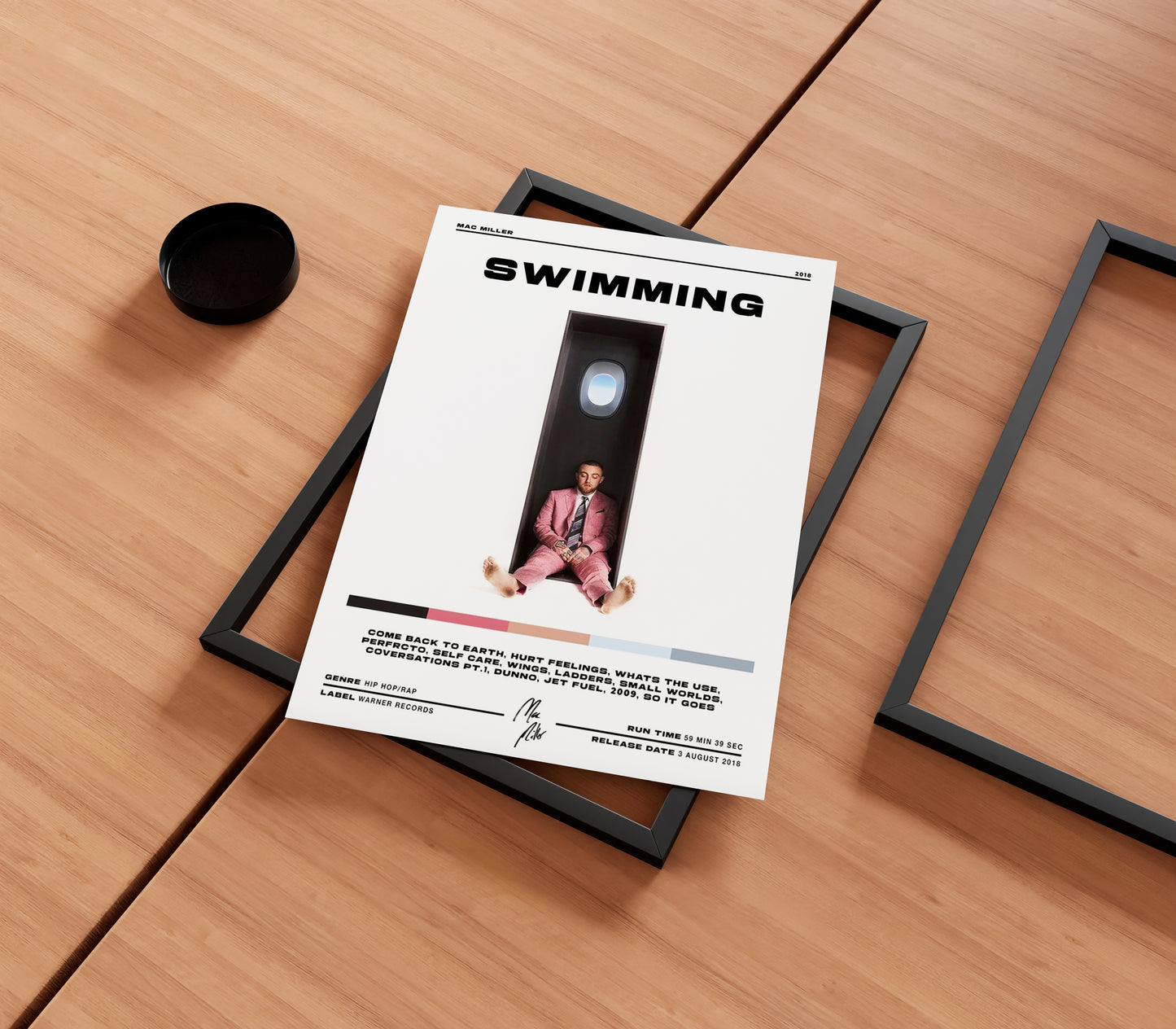 Mac Miller 'Swimming' Poster