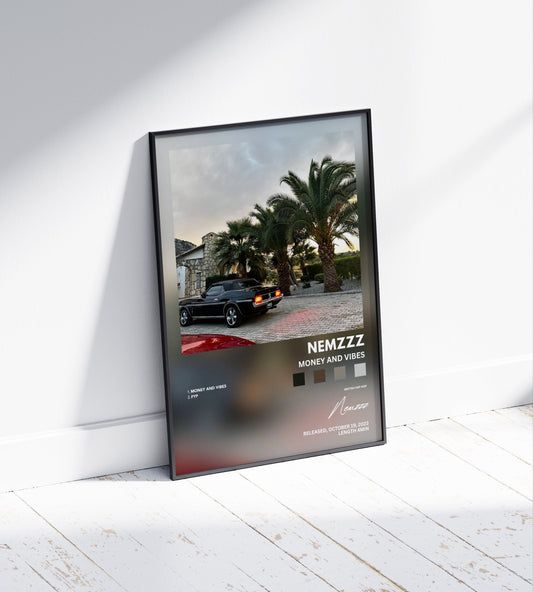 Nemzzz 'Money And Vibes' Album Poster