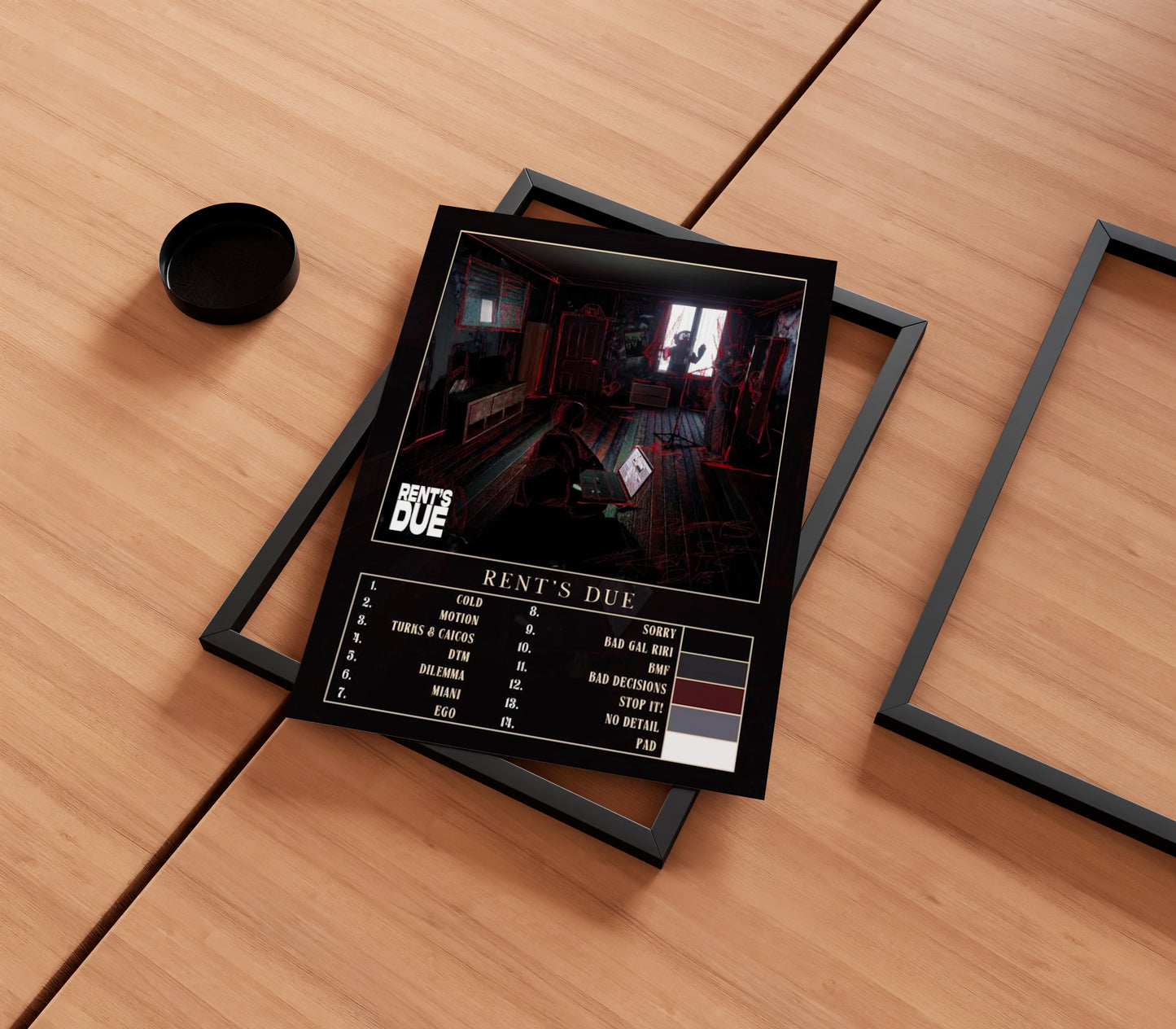 Nemzzz 'Rent's Due' Album Poster