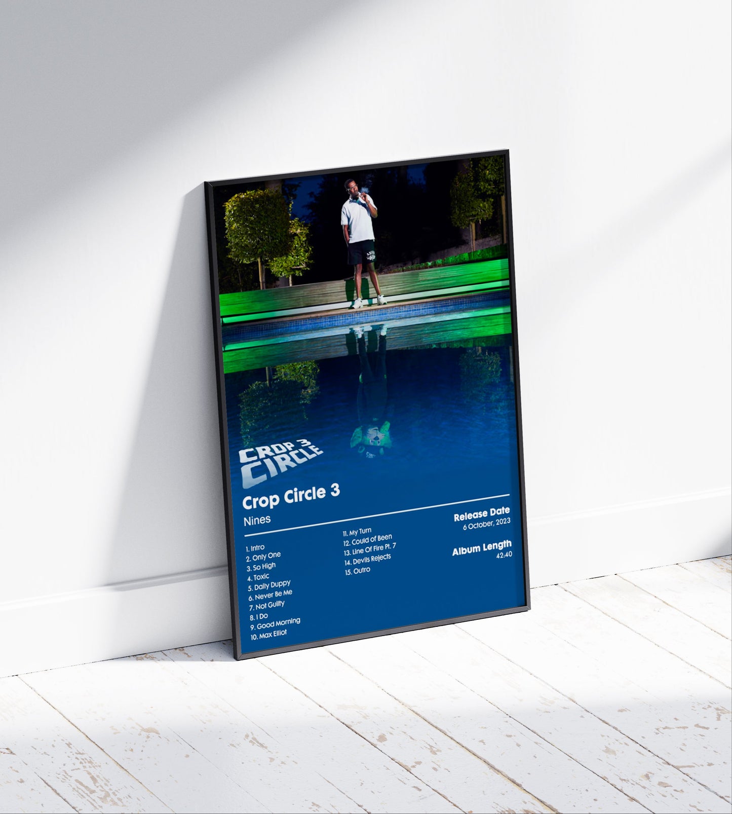 Nines 'Crop Circle 3' Album Poster