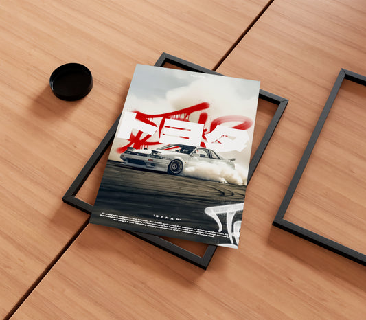 Nissan AE86 Poster