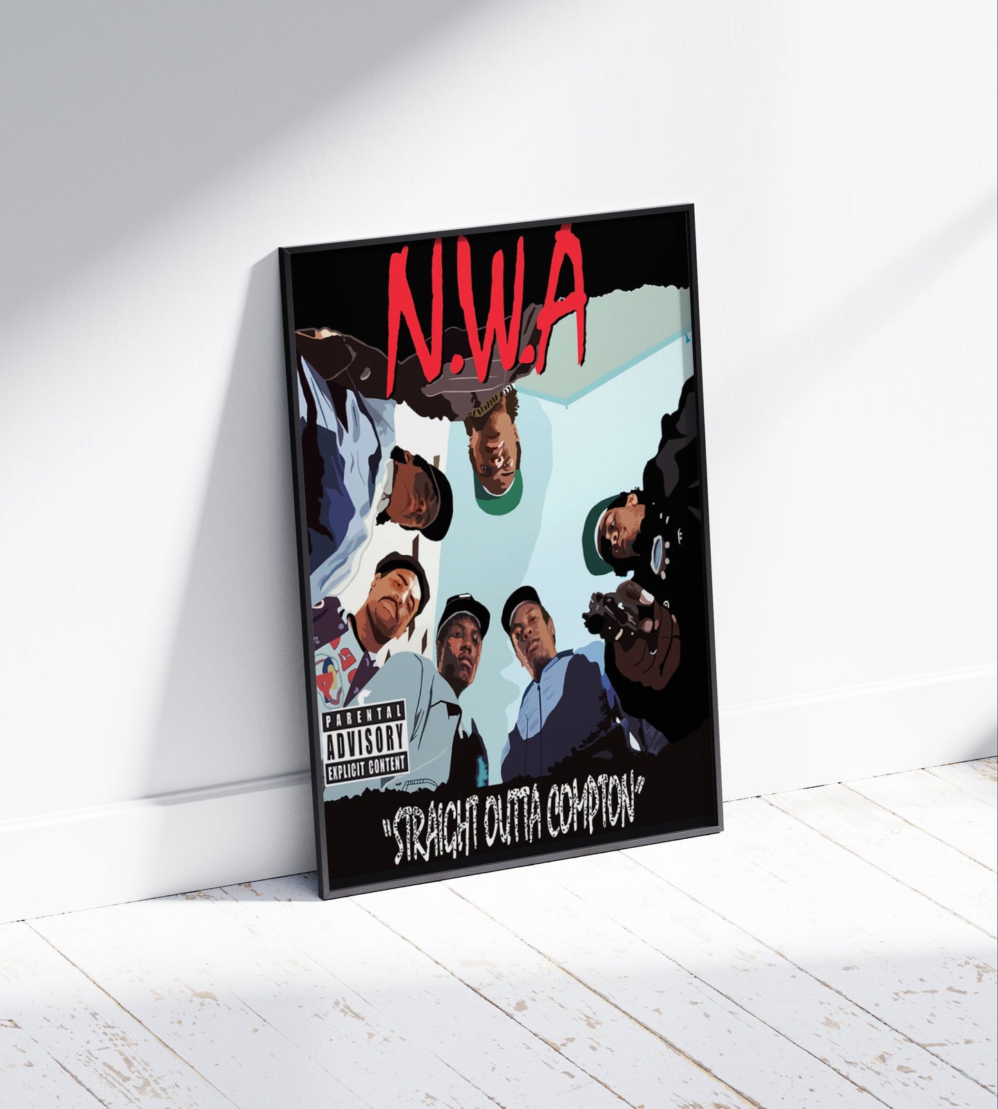 NWA 'Straight Outta Compton' Poster