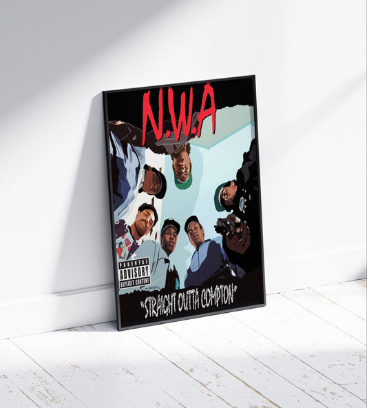 NWA 'Straight Outta Compton' Poster