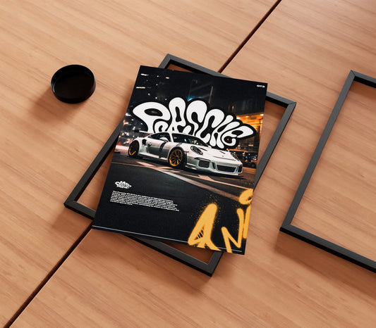 Porsche GT3 Poster