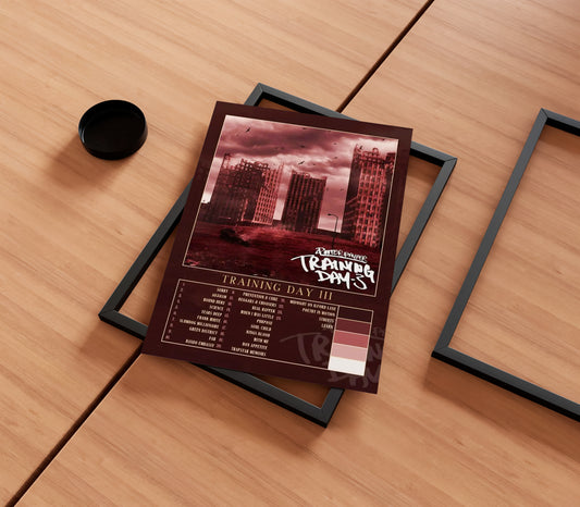Potter Payper 'Training Day 3' Album Poster