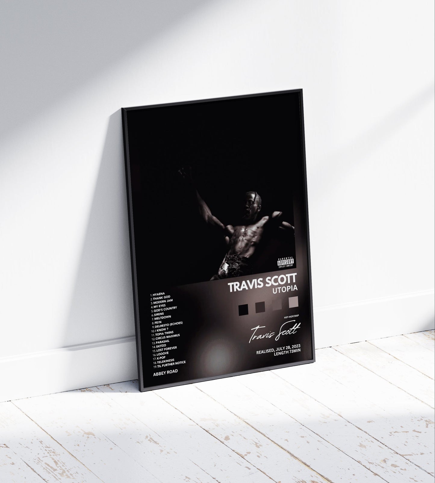Travis Scott 'Utopia' Album Poster