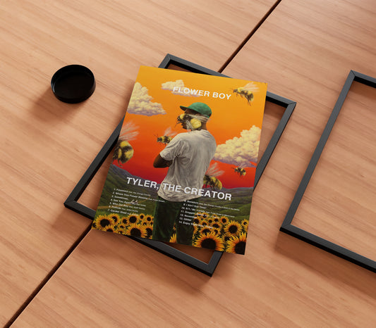 Tyler The Creator 'Flower Boy' Album Poster
