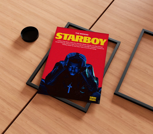 The Weeknd 'Starboy' Poster