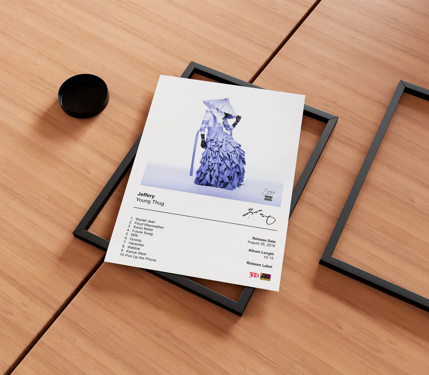 Young Thug 'Jeffery' Album Poster