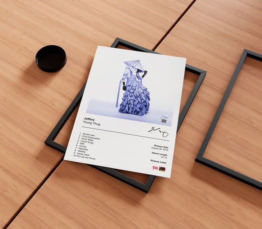 Young Thug 'Jeffery' Album Poster